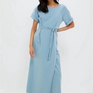 Tuckernuck Light Blue Midi Dress